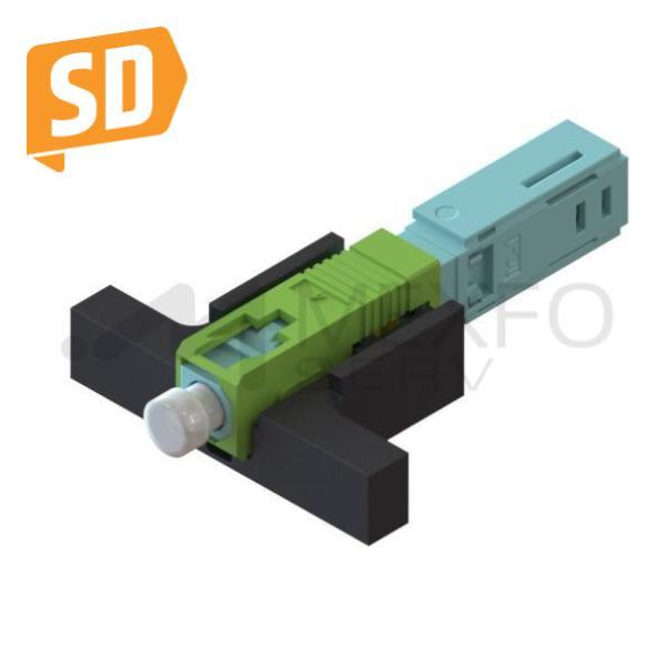 Conector Prepulido SCAPC FTTX SM Serie I conector prepulido sc